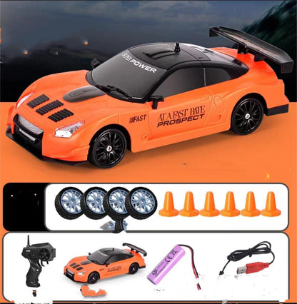2.4G 4WD RC Drift Car – 1:24 Scale Racing Vehicle