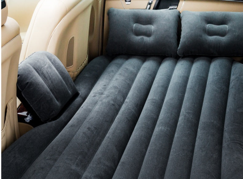 Premium Car Inflatable Bed with Pump & 2 Air Pillows