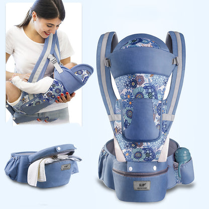 Ergonomic Baby Carrier with Hip Seat – 3-in-1 Infant Carrier