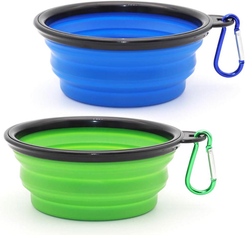 Foldable Silicone Pet Feed Bowl