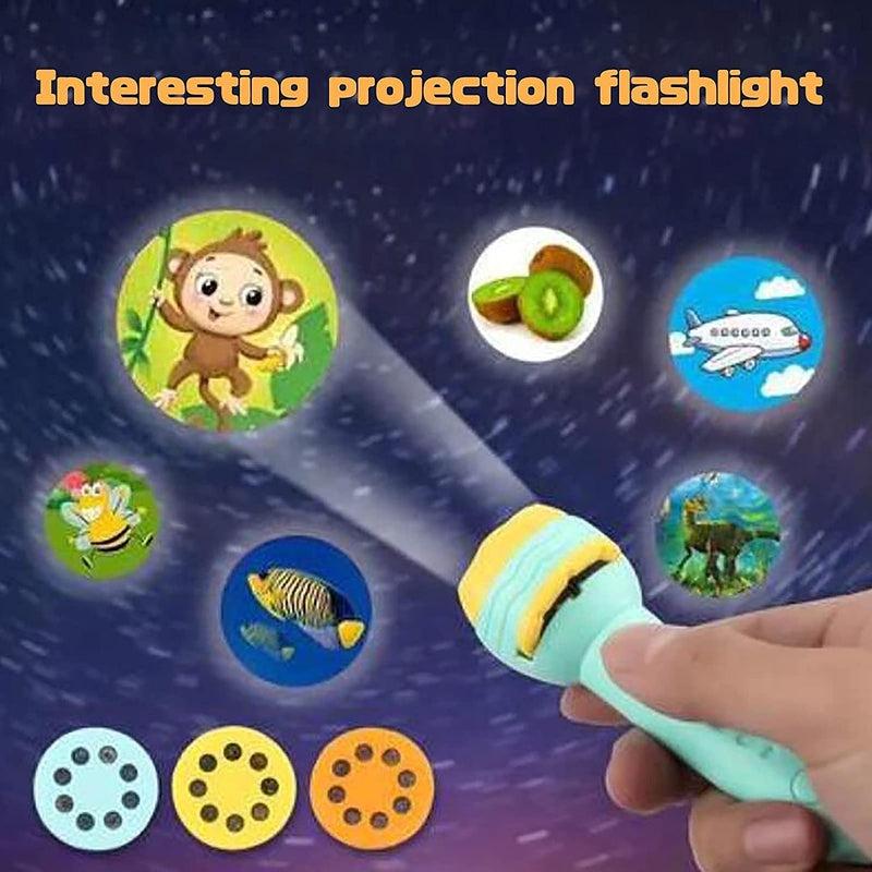 Slide Flashlight Torch Education Learning � Kids Toy