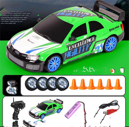 2.4G 4WD RC Drift Car – 1:24 Scale Racing Vehicle