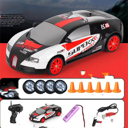2.4G 4WD RC Drift Car – 1:24 Scale Racing Vehicle
