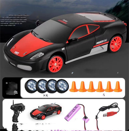 2.4G 4WD RC Drift Car – 1:24 Scale Racing Vehicle