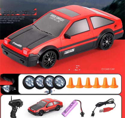 2.4G 4WD RC Drift Car – 1:24 Scale Racing Vehicle
