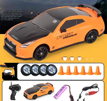 2.4G 4WD RC Drift Car – 1:24 Scale Racing Vehicle