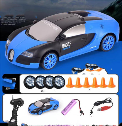 2.4G 4WD RC Drift Car – 1:24 Scale Racing Vehicle