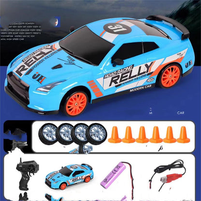 2.4G 4WD RC Drift Car – 1:24 Scale Racing Vehicle