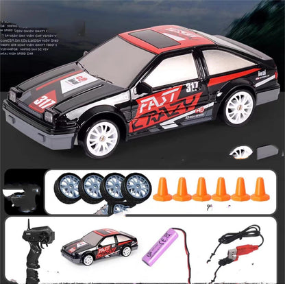 2.4G 4WD RC Drift Car – 1:24 Scale Racing Vehicle