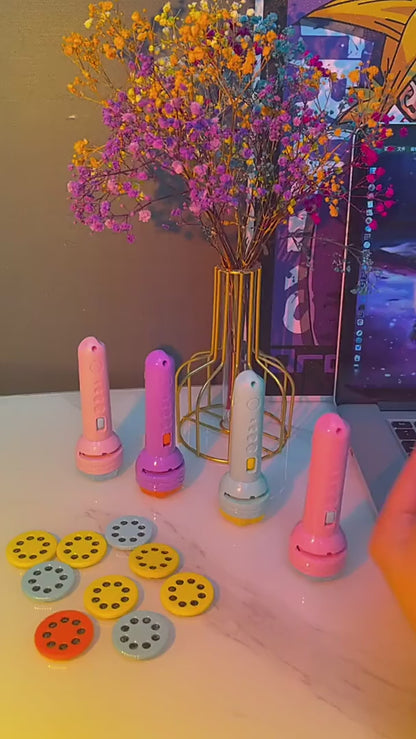 Slide Flashlight Torch Education Learning � Kids Toy